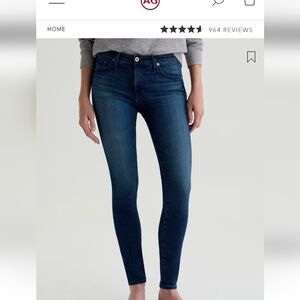 Like New! AG Adriano Goldschmied Women's Jeans Farrah Skinny Size 27